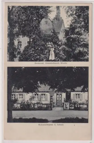 59776 Mehrbild Ak Gruß aus Schwanebeck Kolonialwarenhandlung usw. um 1930