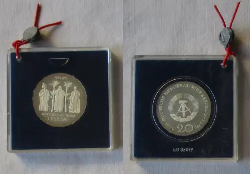 DDR Gedenk Münze 10 Mark Richard Wagner 1983 Silber PP verplombt (113215)