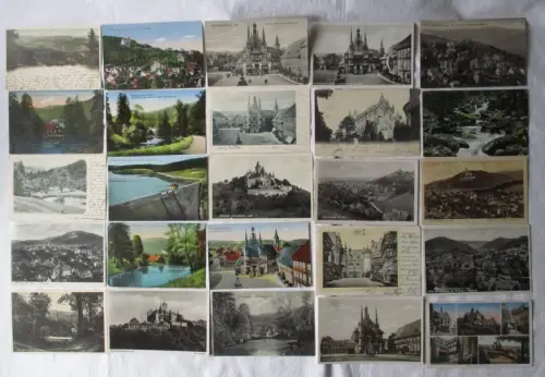 111677/99 Ak Wernigerode Ortsansichten etwa 1900 bis 1940