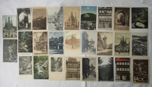 111677/99 Ak Wernigerode Ortsansichten etwa 1900 bis 1940