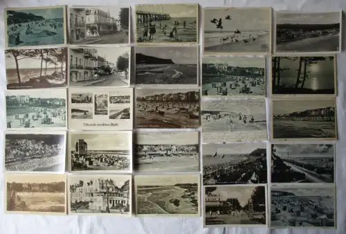 116897/47 Ak Ostseebad Bansin Ortsansichten etwa 1900 bis 1950