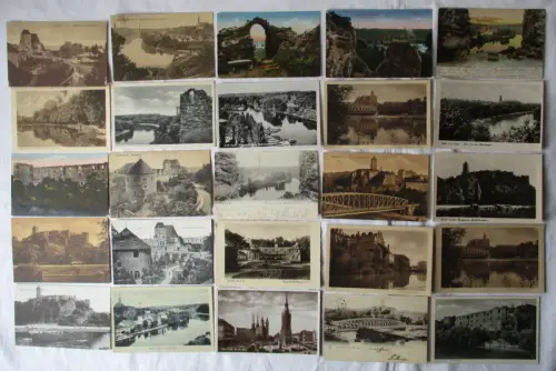 117212/100 Ak Halle an der Saale Ortsansichten etwa 1900 bis 1950