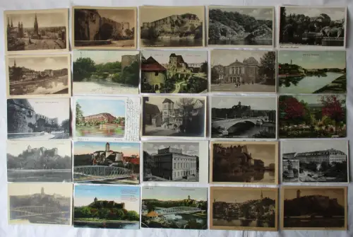 117212/100 Ak Halle an der Saale Ortsansichten etwa 1900 bis 1950