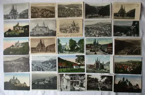 111342/100 Ak Wernigerode Ortsansichten etwa 1900 bis 1940