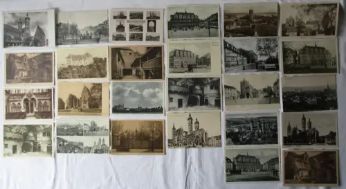 136758/100 Ak Naumburg an der Saale Ortsansichten etwa 1900 bis 1940