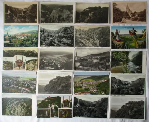 107271/66 Ak Thale im Harz Ortsansichten etwa 1900 bis 1950