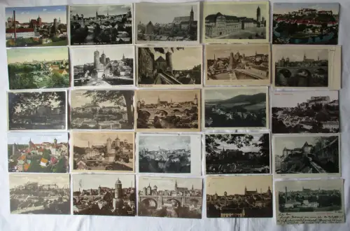 100497/68 Ak Bautzen Ortsansichten etwa 1900 bis 1950