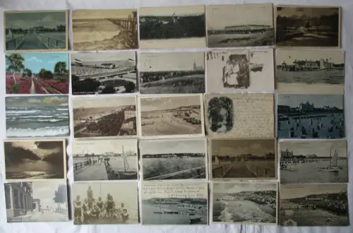 108083/79 Ak Ostseebad Zinnowitz Ortsansichten etwa 1900 bis 1950
