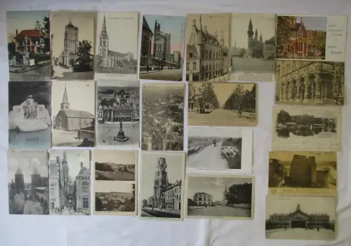 100 Ansichtskarten gelaufen als Feldpost im 1. Weltkrieg (159779)