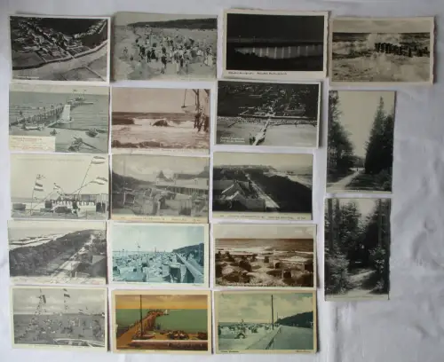 125541/18 Ak Ostseebad Brunshaupten Ortsansichten usw. etwa 1900 bis 1950