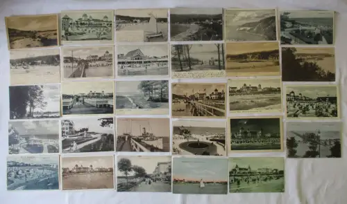 133432/29 Ak Ostseebad Binz Ortsansichten usw. etwa 1900 bis 1950