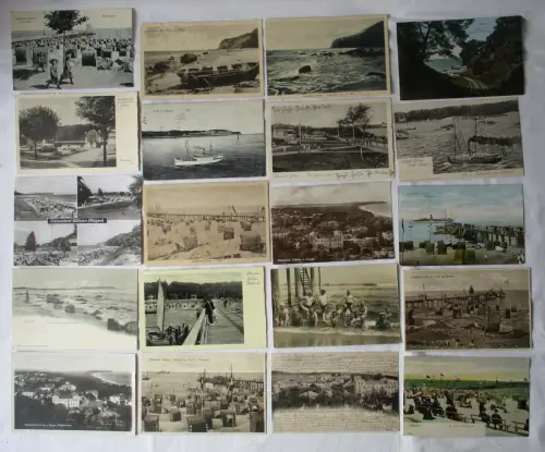 127189/40 Ak Ostseebad Göhren Ortsansichten etwa 1900 bis 1950