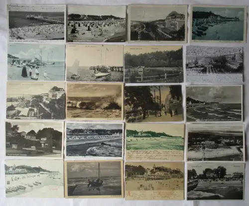 109528/56 Ak Ostseebad Heringsdorf Ortsansichten etwa 1900 bis 1950