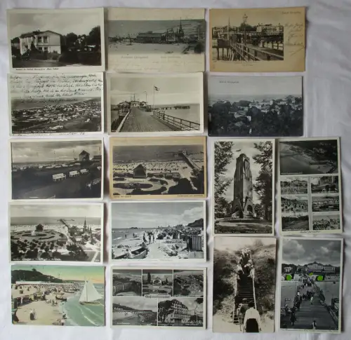 109528/56 Ak Ostseebad Heringsdorf Ortsansichten etwa 1900 bis 1950