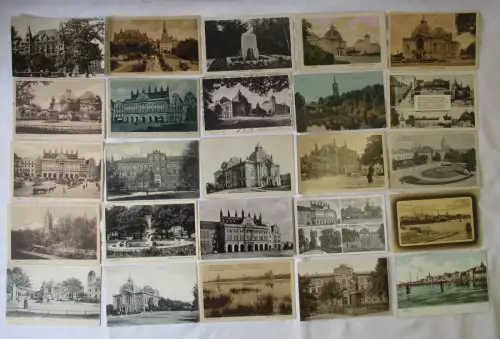 141332/72 Ak Seestadt Rostock Ortsansichten etwa 1900 bis 1950