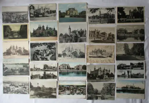 107433/69 Ak Schwerin Ortsansichten etwa 1900 bis 1950