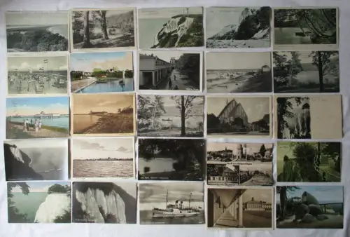 103305/117 Ak Insel Rügen Ortsansichten etwa 1900 bis 1950