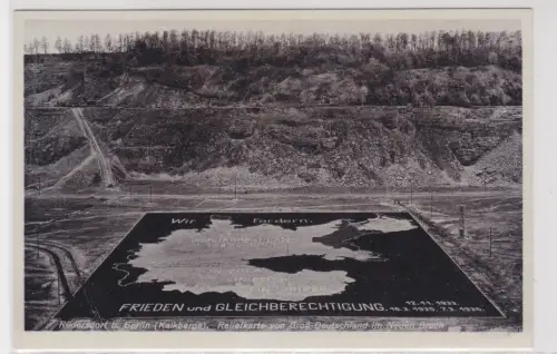 53120 Ak Rüdersdorf b. Berlin (Kalkberge) Reliefkarte in Neuen Bruch 1938