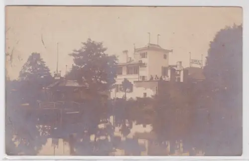 40784 Foto Ak Birkenwerder Restaurant Boddensee 1920