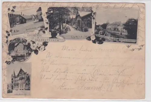 96962 Mehrbild Ak Gruss aus Salzdetfurth 1898