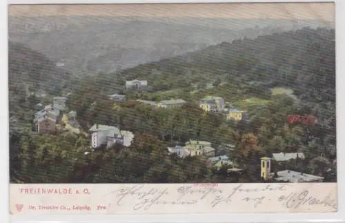 69383 Ak Freienwalde a.O. Brunnental 1905