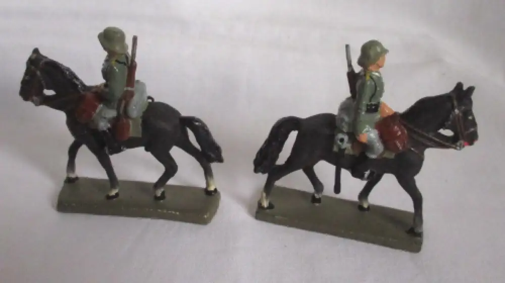 24 Lineol Figuren 4cm Reiter Musikanten Infanterie Luftwaffe (117197) 5