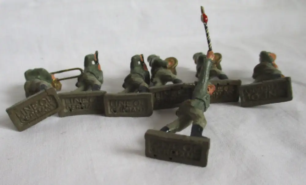 24 Lineol Figuren 4cm Reiter Musikanten Infanterie Luftwaffe (117197) 6