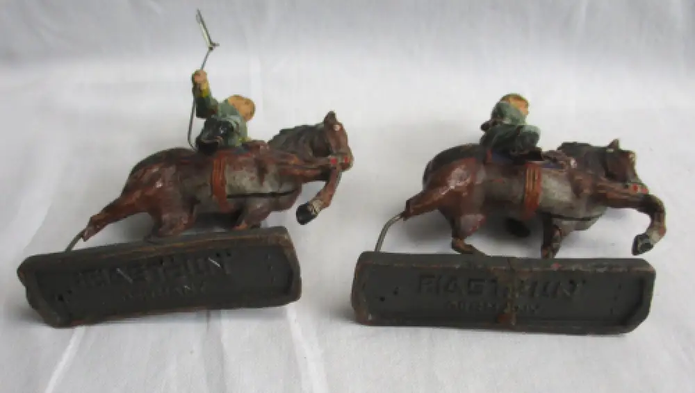 31 Lineol Elastolin Figuren 7,5cm Infanterie Schilderhaus Hundeführer (114774) 21