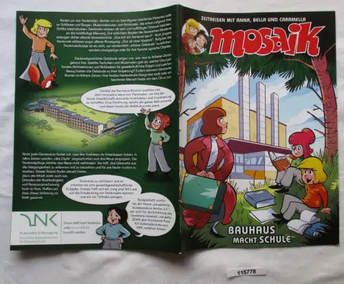 Mosaik-SONDERHEFT-Zeitreisen mit Anna,Bella und Caramella: Bauhaus macht Schule