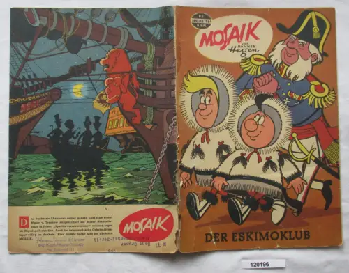 Mosaik von Hannes Hegen Digedag Nummer 86 von 1964 (120196)