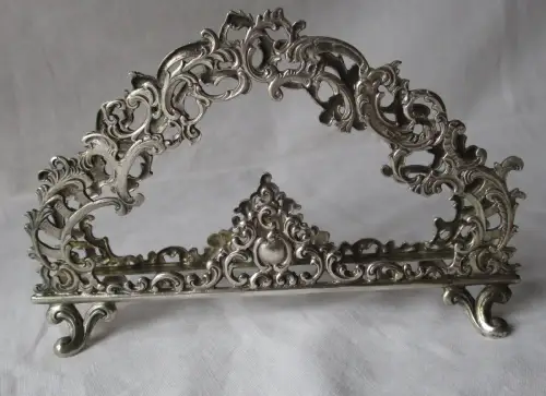 Jugendstil Serviettenhalter 800 Silber Christoph Widmann Pforzheim (133388)