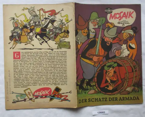 Mosaik von Hannes Hegen Digedag Nummer 89 von 1964 (129063)