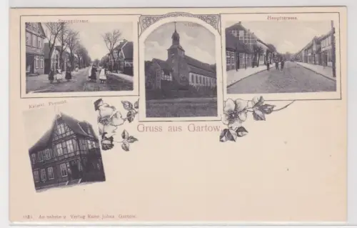 902625 Mehrbild Ak Gruss aus Gartow. um 1940