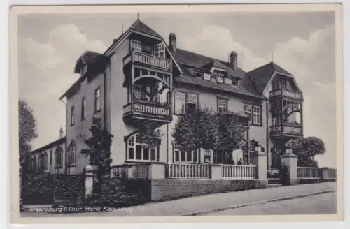 907587 Ak Elgersburg i. Thür. Hotel Kaiserhof. 1940