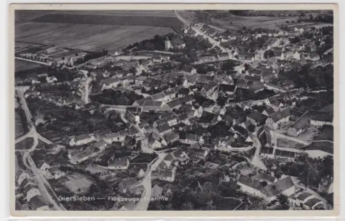 907380 Ak Giersleben - Flugzeugaufnahme. 1936