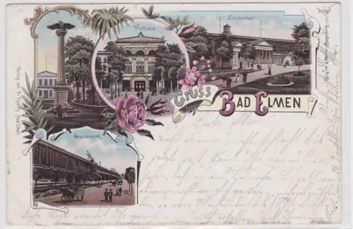 75272 Mehrbild Ak Gruss aus Bad Elmen. 1899