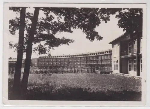 12063 Foto Ak Luftwaffenlazarett Halle-Dölau 1943