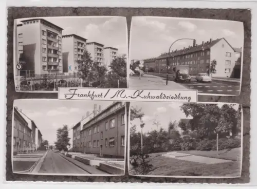 97626 Mehrbild Ak Frankfurt Main Kuhwaldsiedlung 1965