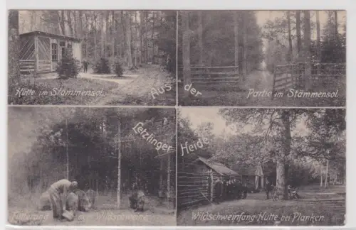 56899 Mehrbild Ak Aus der Letzlinger Heide 1914