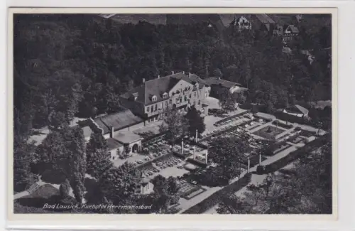 19854  Ak Bad Lausick. Kurhotel Herrmannsbad. 1937