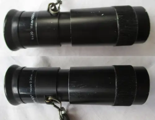 Monokular 8 x 20 114m/1000m 6,5° Focus 0,30 m - Ꝏ (160656)