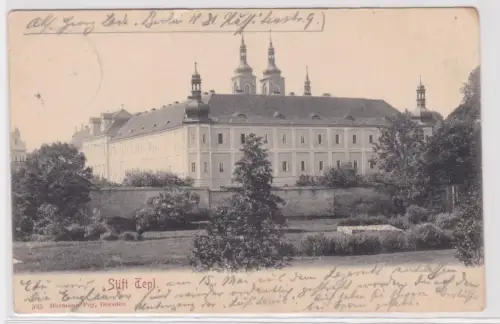 88471 Ak Stift Tepl. Premonstrátský Klášter Teplá 1915