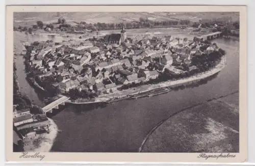 52405 Ak Havelberg Fliegeraufnahme Junkers Luftbild 1932