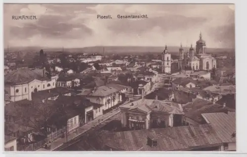 98864 Ak Ploesti Rumänien Gesamtansicht um 1940