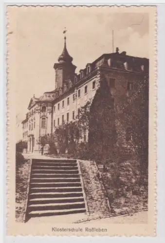 82725  Ak Klosterschule Roßleben. 1924