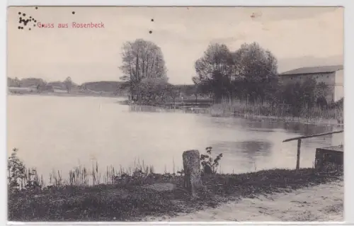47169 Ak Gruss aus Rosenbeck Schorfheide um 1910
