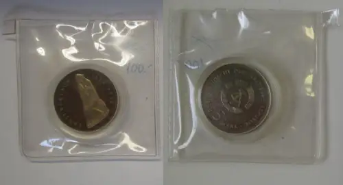 DDR Gedenk Münze 5 Mark Ernst Barlach 1988 PP (102366)