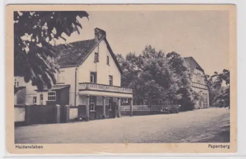 75258 Ak Haldensleben. Papenberg. 1942