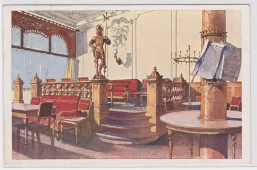 63198  Ak Nordhausen. Weinschänke "Zum Ritter" (Karl Bohnhardt). 1909