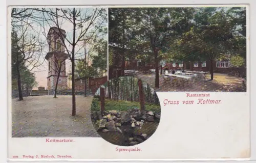 46271 Mehrbild Ak Gruss vom Kottmar. um 1930